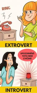 introvert a extrovert