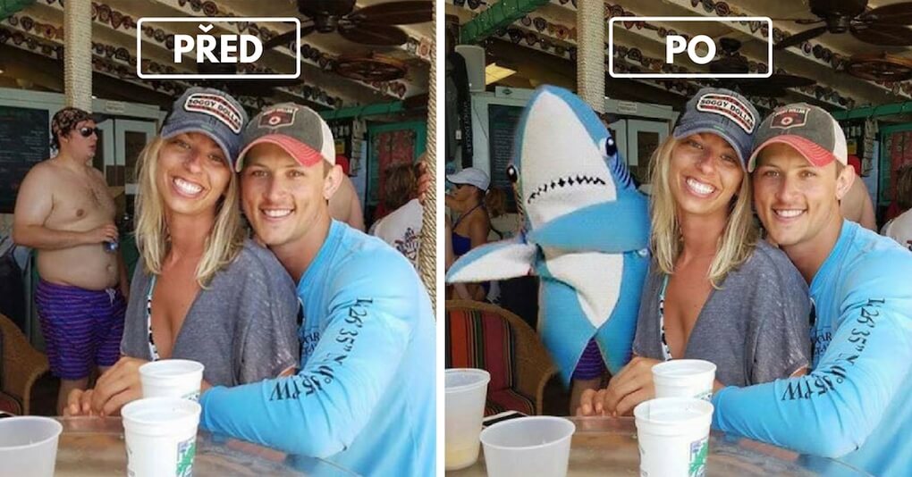 Mladý pár se zeptal na Facebooku, zda by někdo nedokázal vymazat ve Photoshopu muže na jejich společné fotce. Teď toho lituje.