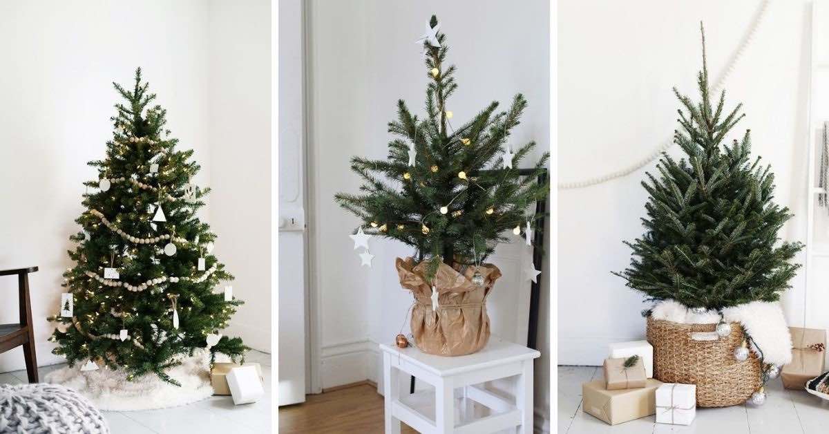 5 úžasných tipů na minimalistický vánoční stromeček
